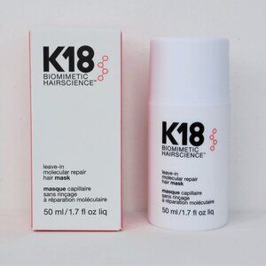 K18 Biomimetic Hairscience Leave-In Molecular Repair Hair Mask 50ml/1.7oz Vegan